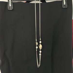 Gold/Pearl 17 1/2 inch Necklace